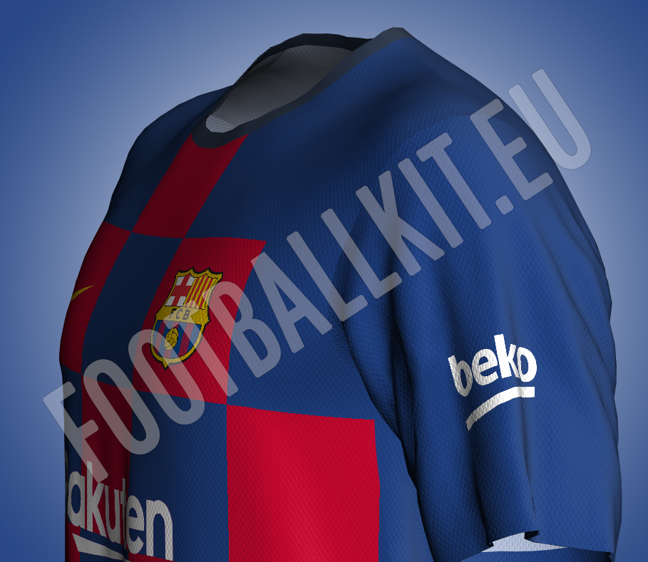 FC Barcelona home kit 2019-2020 left arm Beko