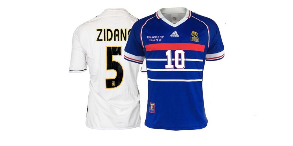 Zinédine Zidane kits for Real Madrid and France FootballKit Eu